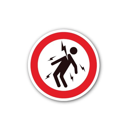 2 (Pieces) 3" and 5" Giraffe on Ice Skates Sticker, Waterproof Vinyl Decals for Many Purpose Like Ca