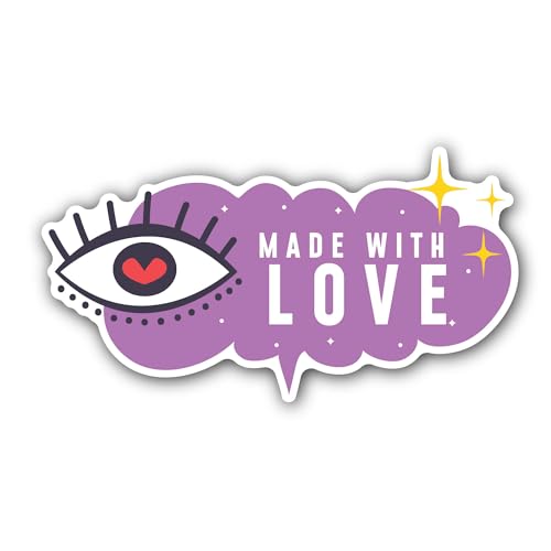 2 (Pieces) 3" and 5" Messy is Magic Pencil Sticker, Waterproof Vinyl Decals for Many Purpose Like Ca