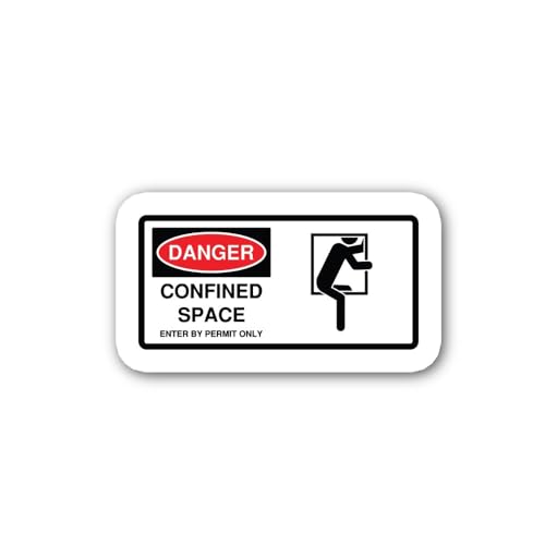 2 (Pieces) 3" and 5" Blurred Motion City Street Sticker, Waterproof Vinyl Decals for Many Purpose Li