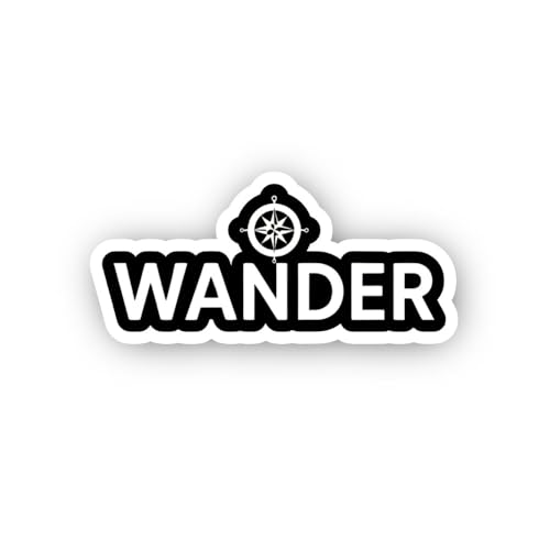 2 (Pieces) 3" and 5" University Sticker, Waterproof Vinyl Decals for Many Purpose Like Cars, Trucks,
