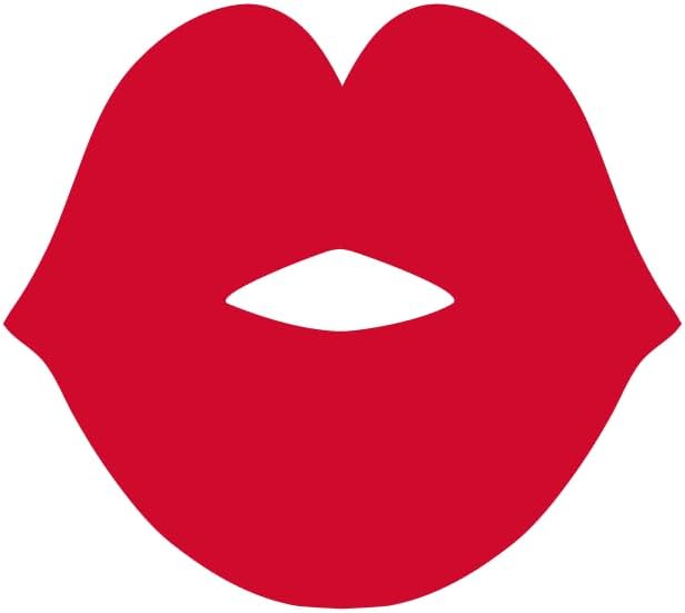 Inspirational Quote Red Lips Motivational Sticker Vinyl Decal Motivation Stickers- 5" Vinyl Sticker Waterproof