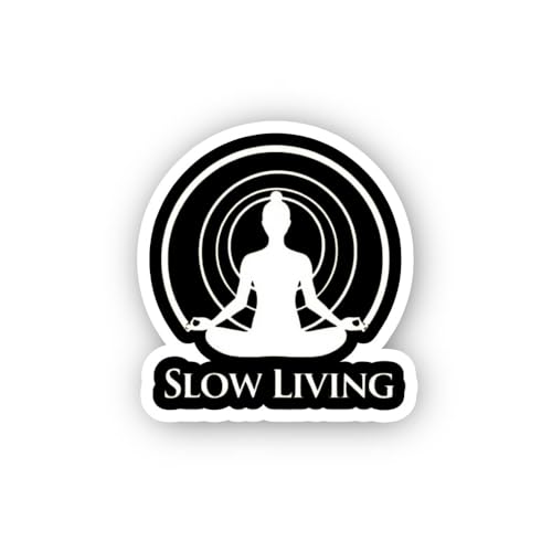 2 (Pieces) 3" and 5" Never GIVE UP Sticker, Waterproof Vinyl Decals for Many Purpose Like Cars, Truc