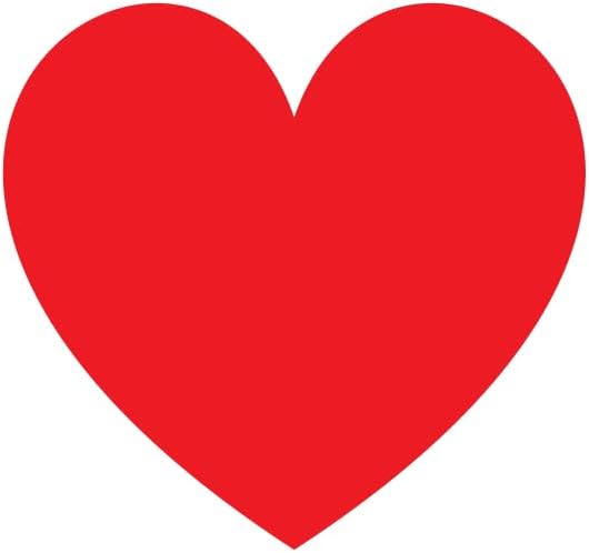 Inspirational Quote Heart, Symbol of Love Motivational Sticker Vinyl Decal Motivation Stickers- 5" Vinyl Sticker Waterproof