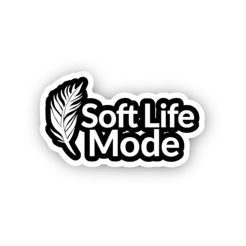 2 (Pieces) 3" and 5" Woman with Short, Dark Hair Sticker, Waterproof Vinyl Decals for Many Purpose L