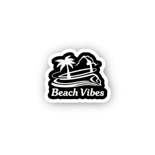 2 (Pieces) 3" and 5" Spike It Volleyball Player Sticker, Waterproof Vinyl Decals for Many Purpose Li