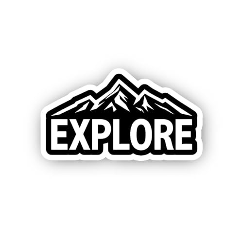 2 (Pieces) 3" and 5" Careful Now Sticker, Waterproof Vinyl Decals for Many Purpose Like Cars, Trucks