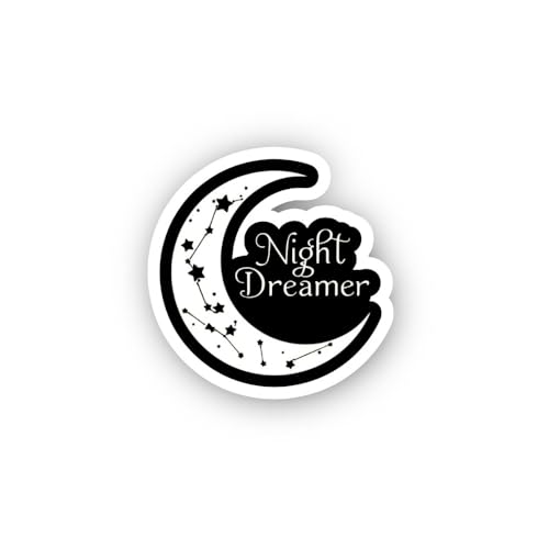 2 (Pieces) 3" and 5" Big Eyes on Man's face Sticker, Waterproof Vinyl Decals for Many Purpose Like C