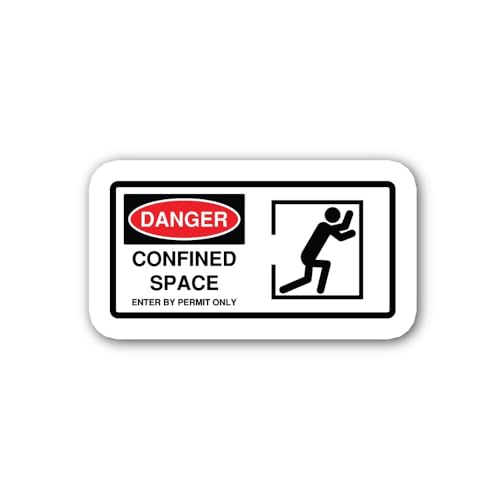 2 (Pieces) 3" and 5" Green Rooftop Skyscraper Sticker, Waterproof Vinyl Decals for Many Purpose Like