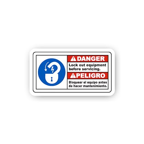 2 (Pieces) 3" and 5" Power ON Sticker, Waterproof Vinyl Decals for Many Purpose Like Cars, Trucks, L