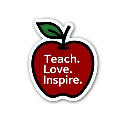 Top View Letters' Quotes Still Life Sticker 5" Vinyl Sticker Waterproof