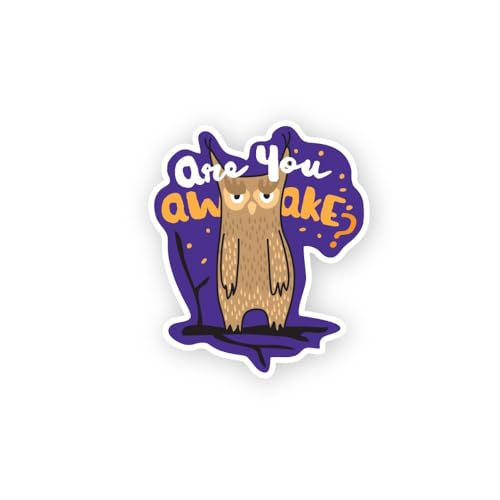2 (Pieces) 3" and 5" Sweet Winter Nights Cocoa Sticker, Waterproof Vinyl Decals for Many Purpose Lik