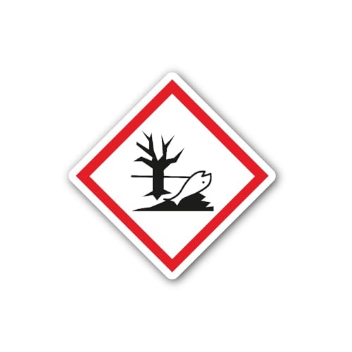 2 (Pieces) 3" and 5" Robotic Shark in an Aquarium Tank Sticker, Waterproof Vinyl Decals for Many Pur