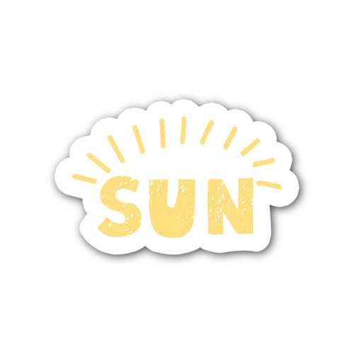 2 (Pieces) 3" and 5" Polishing Your Path Emblem Sticker, Waterproof Vinyl Decals for Many Purpose Li