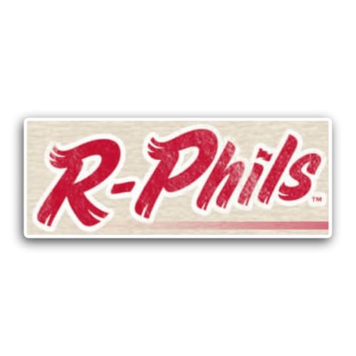 2 (Pieces) 3" and 5" Read1ng Ph1ls Logo Decal Sticker, Waterproof Vinyl Decals for Many Purpose Like