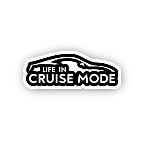 2 (Pieces) 3" and 5" Make Yourself Roud Sticker, Waterproof Vinyl Decals for Many Purpose Like Cars,