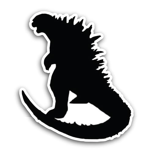 2 (Pieces) 3" and 5" Dinosaur Sticker, Waterproof Vinyl Decals for Many Purpose Like Cars, Trucks, L