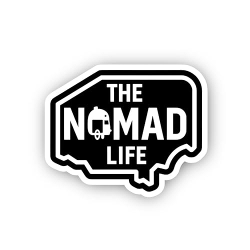 2 (Pieces) 3" and 5" Steady Sticker, Waterproof Vinyl Decals for Many Purpose Like Cars, Trucks, Lap