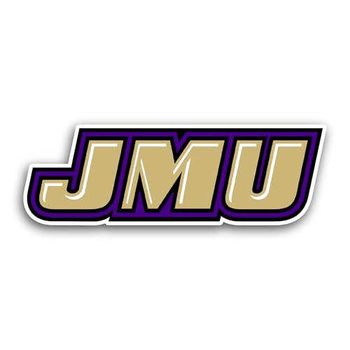 2 (Pieces) 3" and 5" J@mes Madis0n University Sticker, Waterproof Vinyl Decals for Many Purpose Like