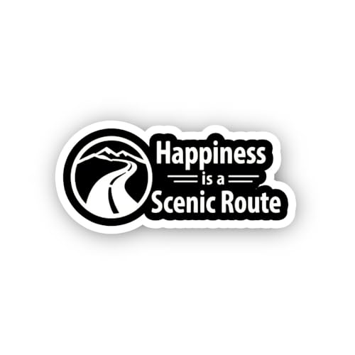 2 (Pieces) 3" and 5" Pack Paradise Sticker, Waterproof Vinyl Decals for Many Purpose Like Cars, Truc