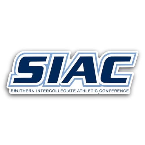 2 (Pieces) 3" and 5" Southern Interc0llegiate Athletic Conference Decal Sticker, Waterproof Vinyl De