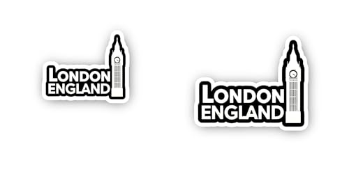 2 (Pieces) 3" and 5" INTO The Wild Sticker, Waterproof Vinyl Decals for Many Purpose Like Cars, Truc
