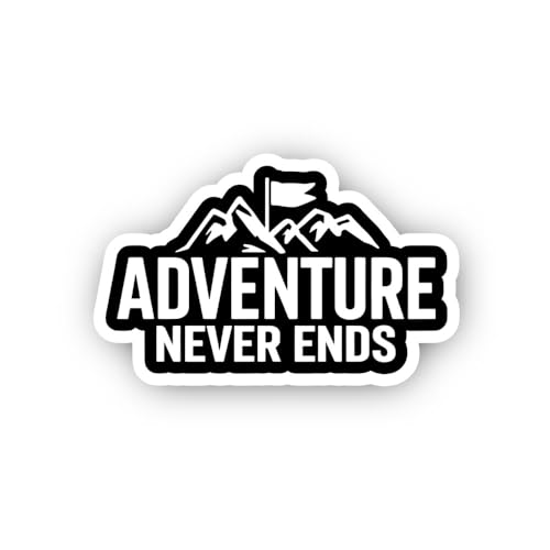 2 (Pieces) 3" and 5" Front Sticker, Waterproof Vinyl Decals for Many Purpose Like Cars, Trucks, Lapt