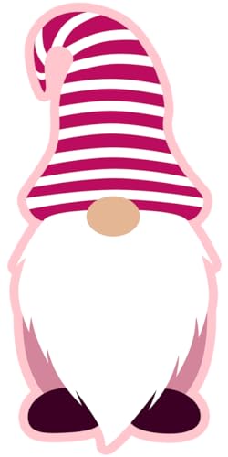 2 (Pieces) 3" and 5" Stickers n Decals - Christmas Cat with Red Cat - Motivational Sticker Vinyl Dec