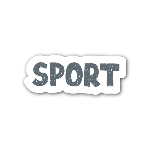 2 (Pieces) 3" and 5" Fight Boxing Glove Text Art Sticker, Waterproof Vinyl Decals for Many Purpose L