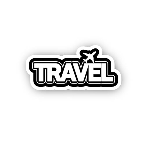 2 (Pieces) 3" and 5" Adventure is Calling Sticker, Waterproof Vinyl Decals for Many Purpose Like Car