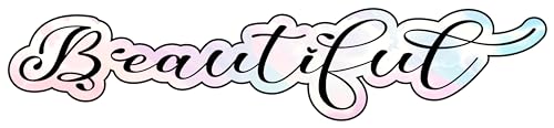 2 (Pieces) 3" and 5" Stickers n Decals Hugs and Kisses - Great Gift Vinyl Decal Sticker, Waterproof 