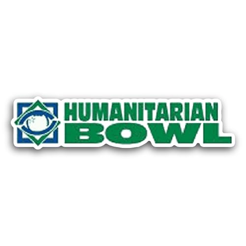 2 (Pieces) 3" and 5" Humanitarian B0wl Sticker, Waterproof Vinyl Decals for Many Purpose Like Cars, 