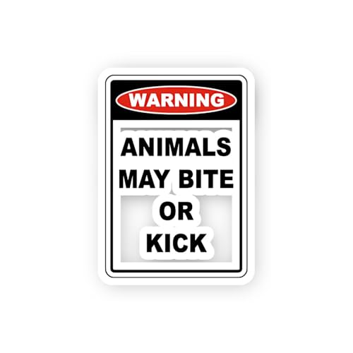 2 (Pieces) 3" and 5" Three-Headed Dog Sticker, Waterproof Vinyl Decals for Many Purpose Like Cars, T