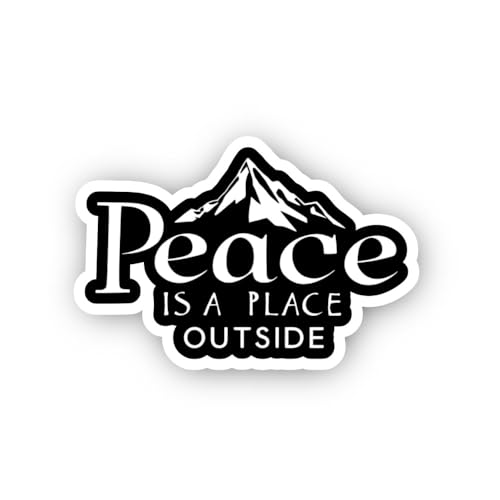 2 (Pieces) 3" and 5" Man Face Sticker, Waterproof Vinyl Decals for Many Purpose Like Cars, Trucks, L