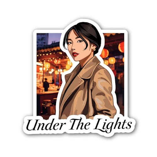 2 (Pieces) 3" and 5" Location Pin Adventure Sticker, Waterproof Vinyl Decals for Many Purpose Like C
