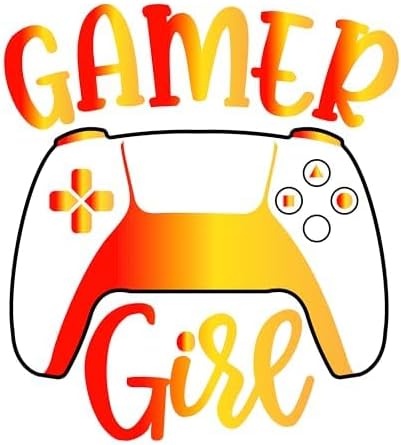 Inspirational Quote Gamer Girl Great Gift, Motivational Sticker Vinyl Decal Motivation Stickers- 5" Vinyl Sticker Waterproof