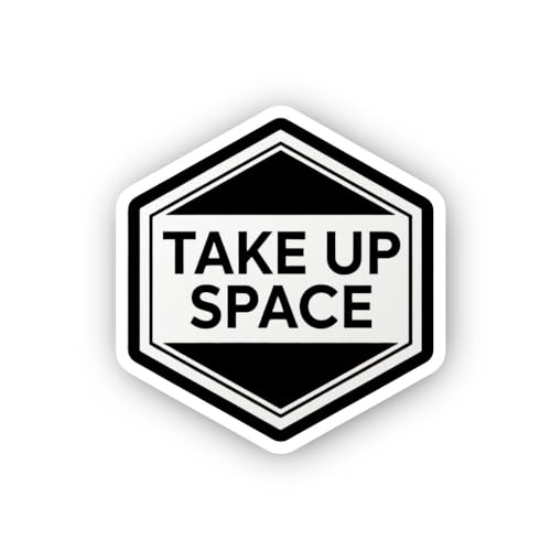 2 (Pieces) 3" and 5" 0ne Day at a time Sticker, Waterproof Vinyl Decals for Many Purpose Like Cars, 