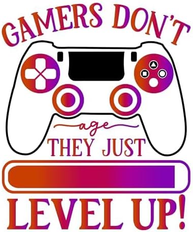 Inspirational Quote Game Don't They Just Level Up Great Gift Motivational Sticker Vinyl Decal Motivation Stickers- 5" Vinyl Sticker Waterproof