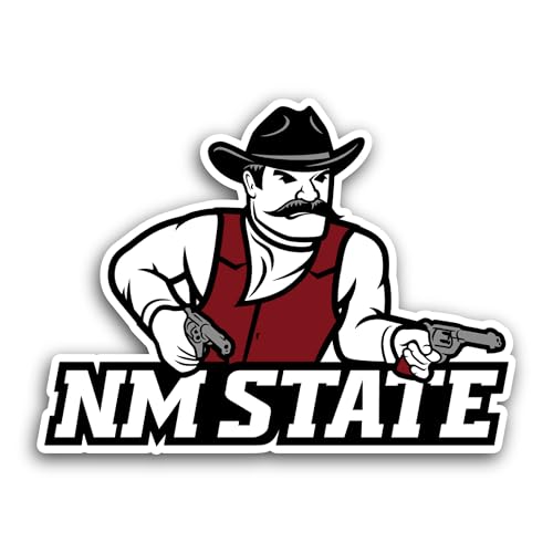 2 (Pieces) 3" and 5" New Mexic0 State Sticker, Waterproof Vinyl Decals for Many Purpose Like Cars, T