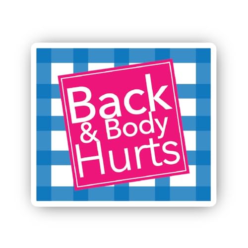 2 (Pieces) 3" and 5" Pink face with Lips Sticker, Waterproof Vinyl Decals for Many Purpose Like Cars