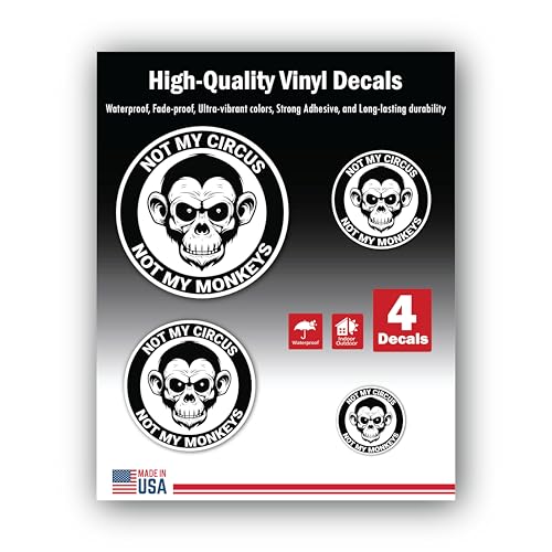 2 (Pieces) 3" and 5" Stickers n Decals I Have no idea What i am Doing - Motivational Sticker Vinyl D