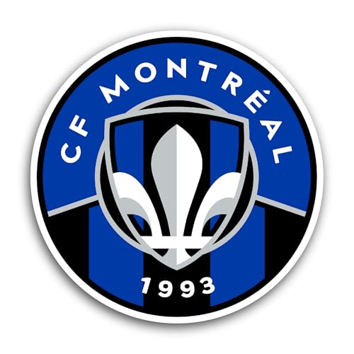 2 (Pieces) 3" and 5" CF M0ntreal Sticker, Waterproof Vinyl Decals for Many Purpose Like Cars, Trucks