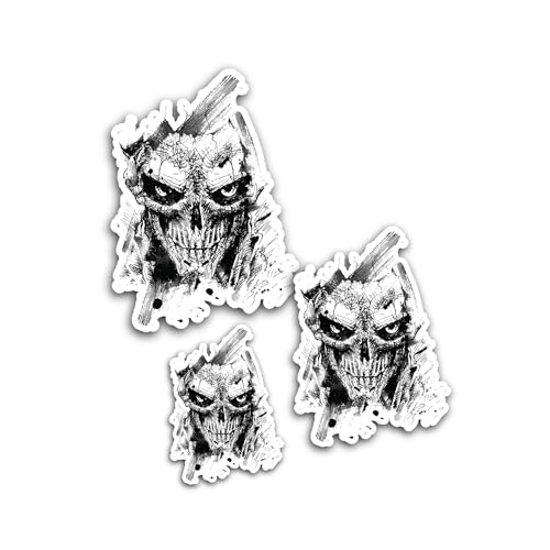 2 (Pieces) 3" and 5" Hot Sticker, Waterproof Vinyl Decals for Many Purpose Like Cars, Trucks, Laptop
