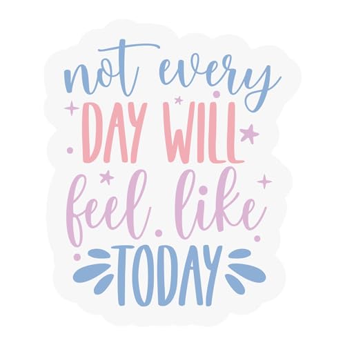 Inspirational Quote It's The Most Wonderful Time of The Year Motivational Sticker Vinyl Decal Motiva