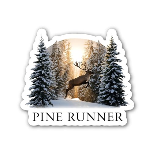 2 (Pieces) 3" and 5" Detailed Snowflake Design Sticker, Waterproof Vinyl Decals for Many Purpose Lik