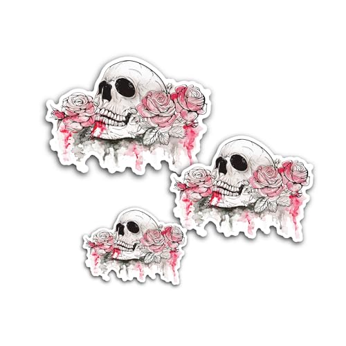 2 (Pieces) 3" and 5" Yellowstone National Sticker, Waterproof Vinyl Decals for Many Purpose Like Car