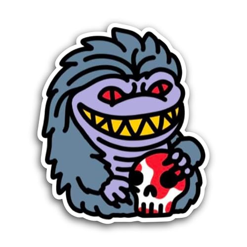 2 (Pieces) 3" and 5" Monster Gorilla Sticker, Waterproof Vinyl Decals for Many Purpose Like Cars, Tr