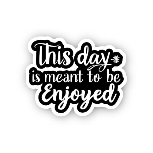 2 (Pieces) 3" and 5" Dead Inside BUT Still Cute Sticker, Waterproof Vinyl Decals for Many Purpose Li
