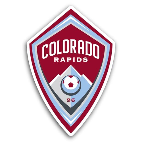 2 (Pieces) 3" and 5" Col0rado Rapids Sticker, Waterproof Vinyl Decals for Many Purpose Like Cars, Tr