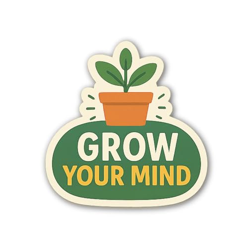 Written on Blackboard - Inspirational Quote Sticker 5" Vinyl Sticker Waterproof