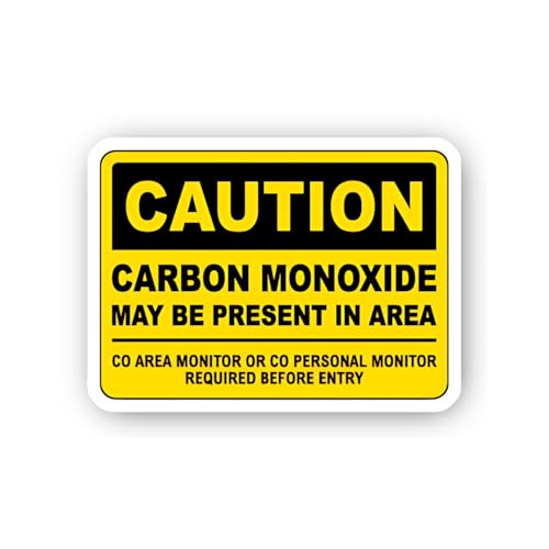 2 (Pieces) 3" and 5" Work Anywhere Sticker, Waterproof Vinyl Decals for Many Purpose Like Cars, Truc